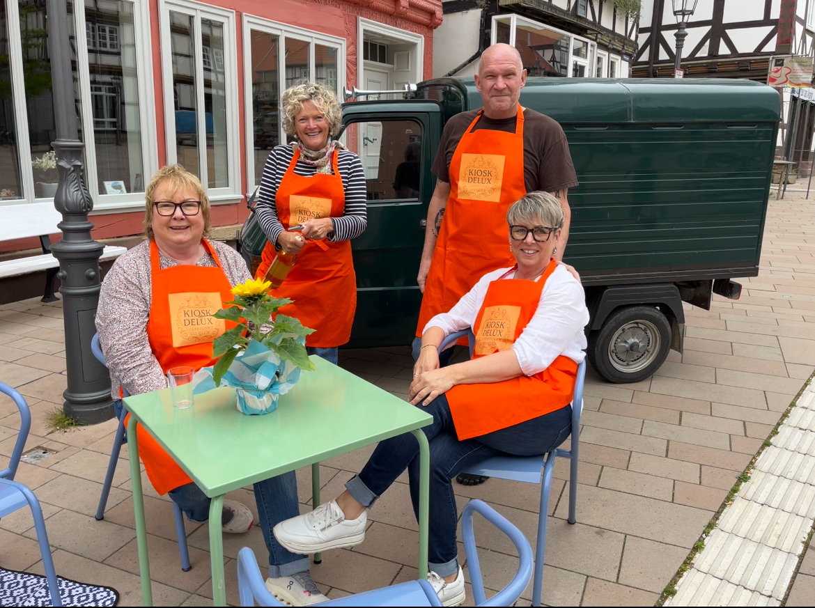 Corinna, Sabine, Oliver und Sonja